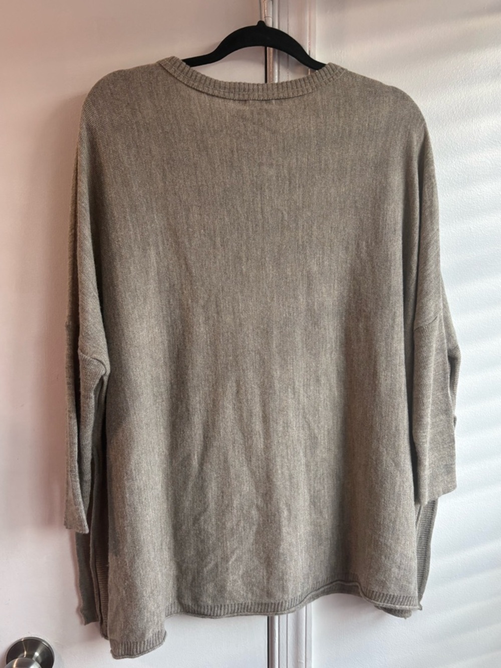 MerSea Catalina Sweater in Driftwood light brown. - Picture 7 of 7